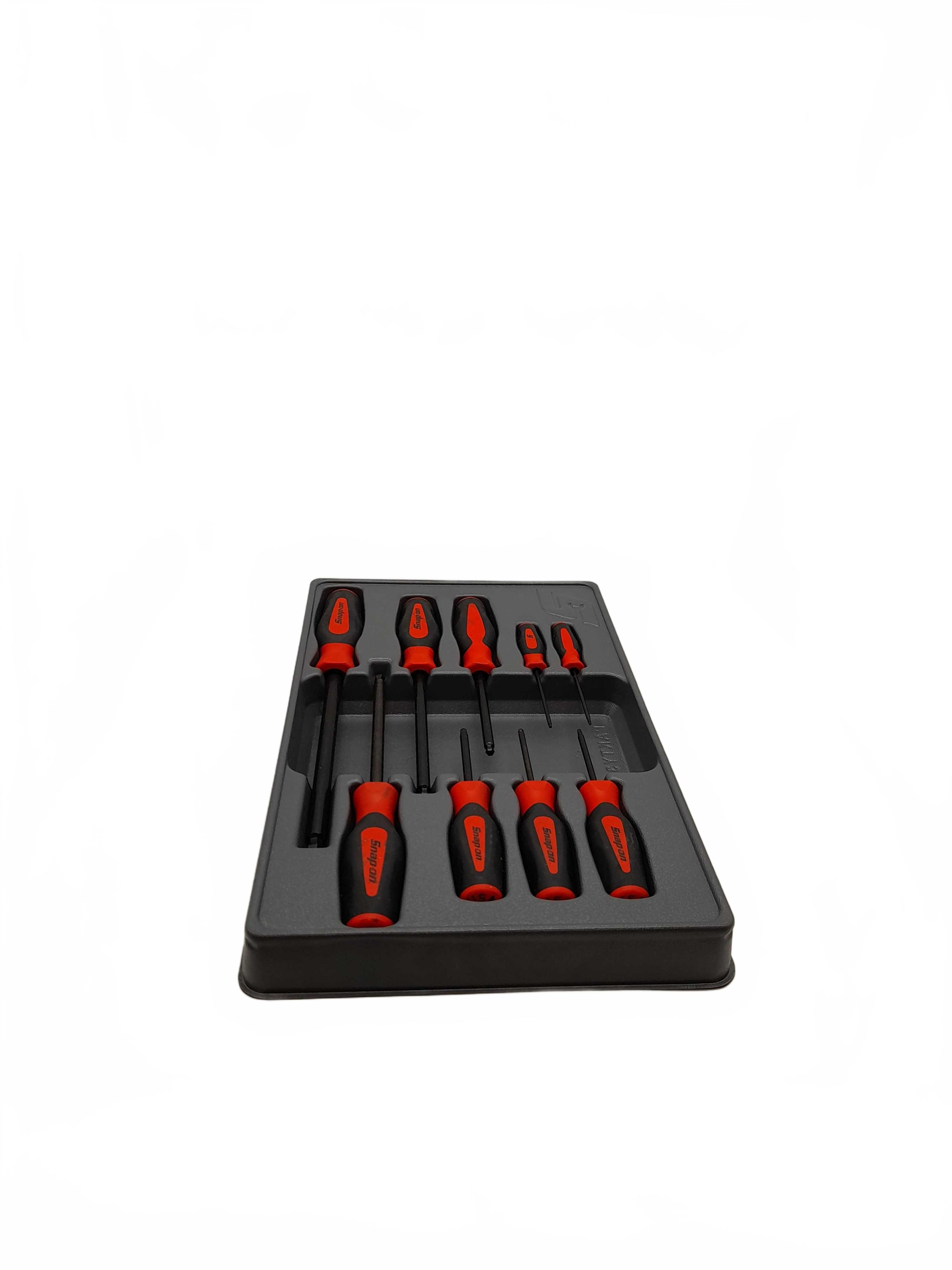 Snap-On Hex Bit Set 9 Piece Red And Black (WR 1433279)