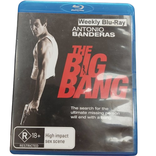 The Big Bang (2010) Bluray Good Condition Ex Rental