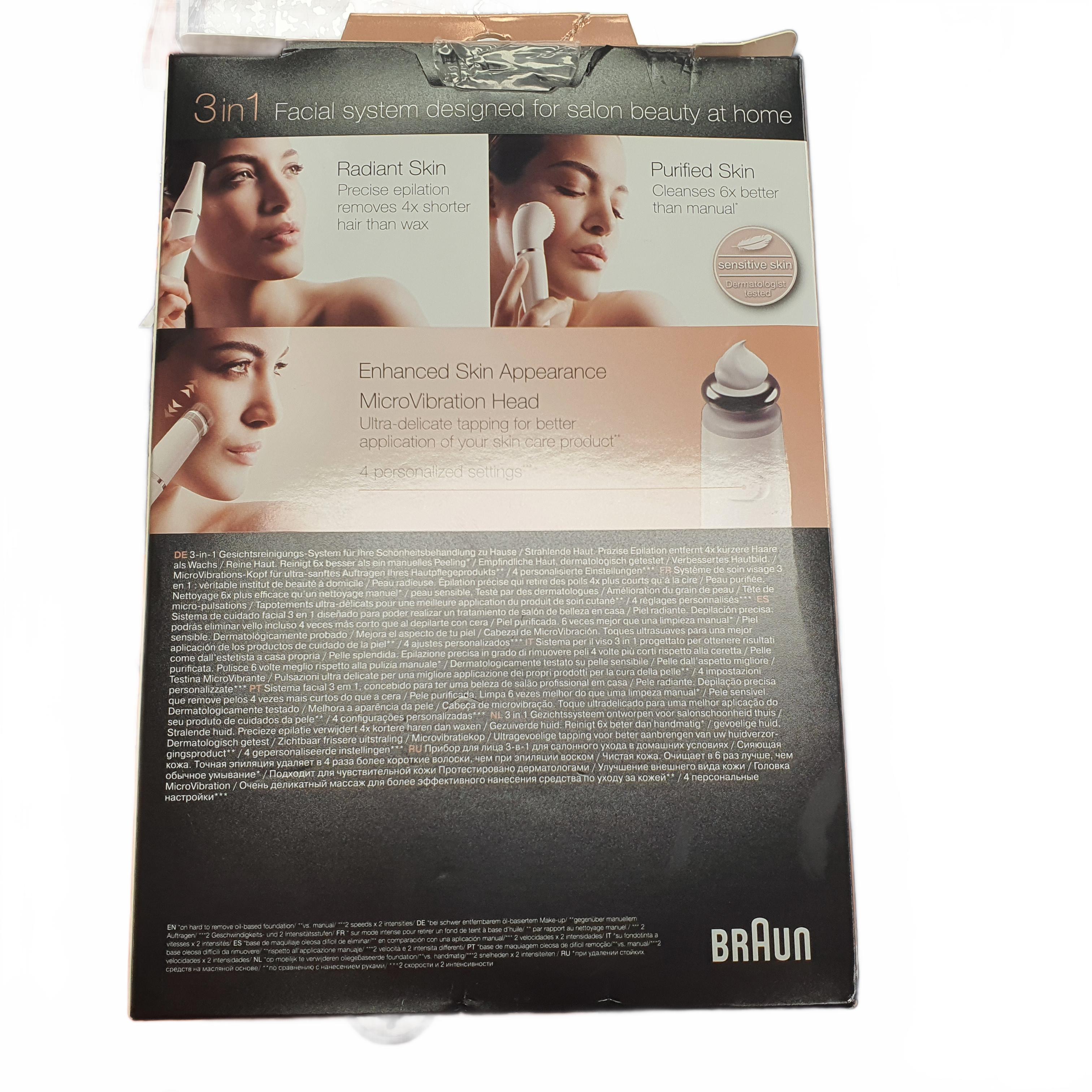 Braun FaceSpa Pro 3 In 1 White Face Spa Pro (1428265) (MR)