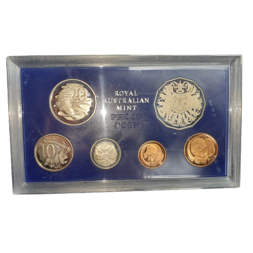 Royal Australian Mint Pro Coins 1980 Blue Complete Set (1425948) (MR)