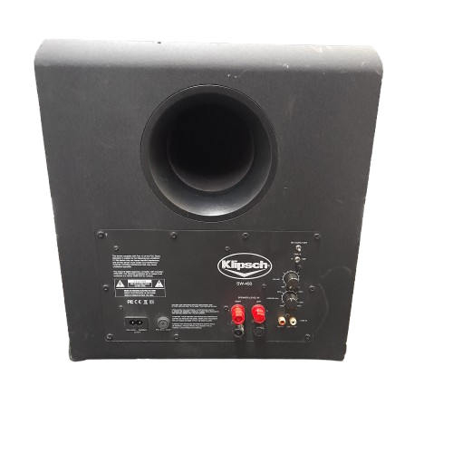 Klipsch Subwoofer SW-450 with Power Cable and AV Cable (LN)