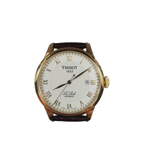 Mens Tissot Le Locle Automatic Watch With Box And Books – Like New