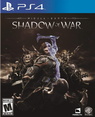 PS4 Middle Earth Shadow of War, Good Condition with Case