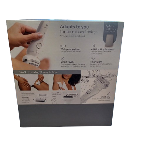 Braun Shaver Silk Epil 9 White (lel)