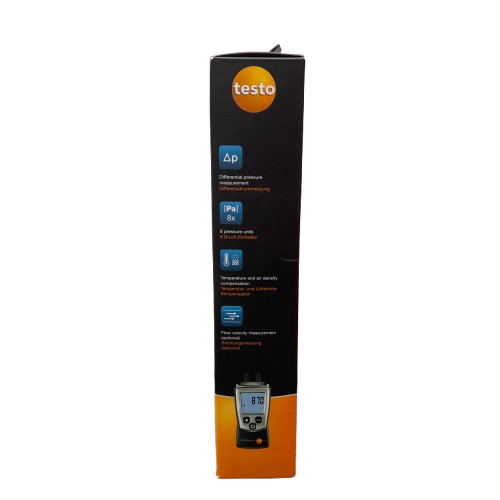 Testo 510 Differential Pressure Instrument Black Model 510 (MR)