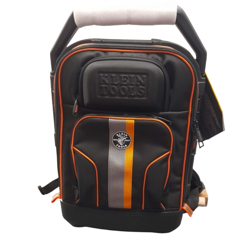 Klein Tool Backpack 55604 Tradesman Pro Black/Orange, Like NEW USED Condition With Tags (GE 1435378)
