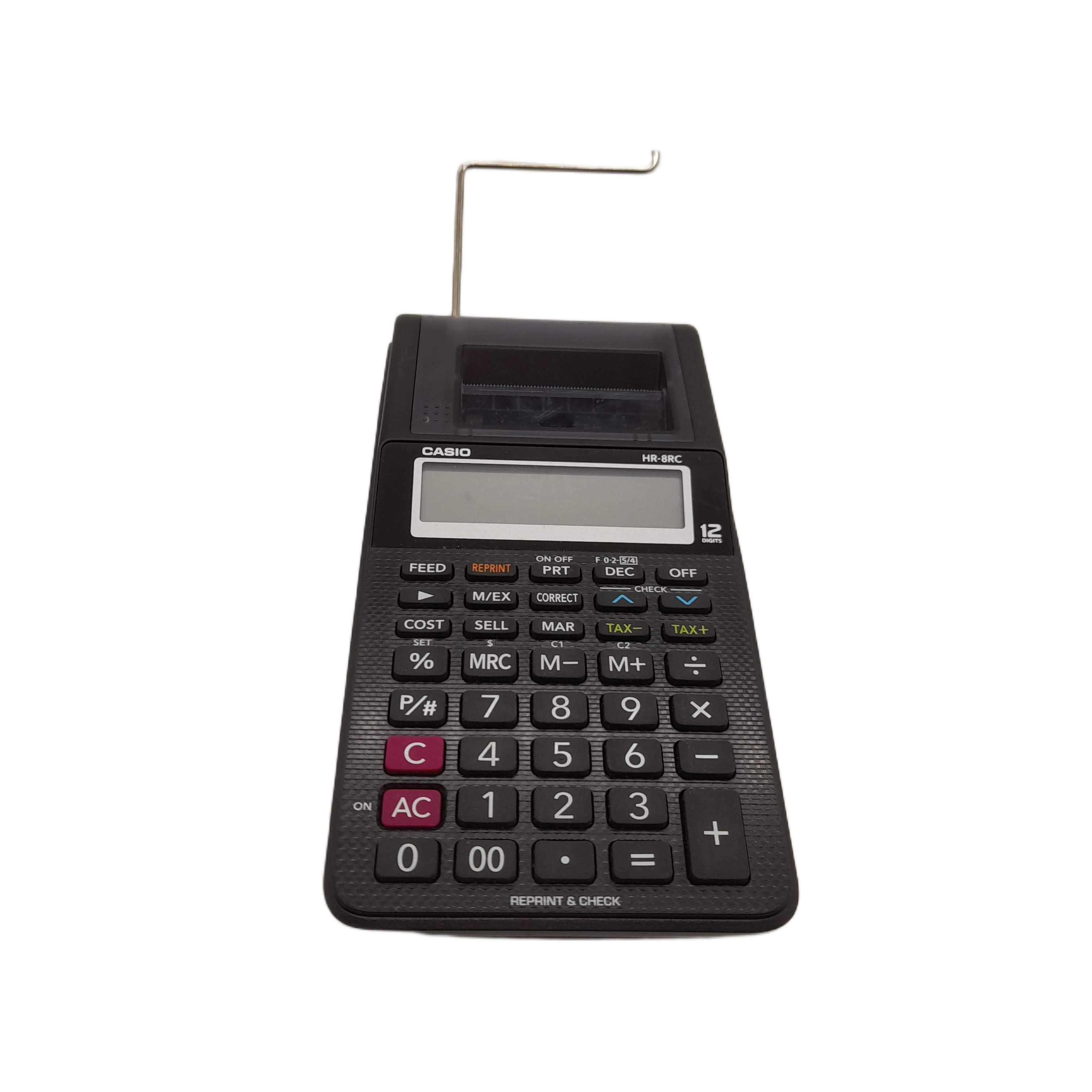 CASIO HR-8RC Printing Calculator Black/Grey (WR1401731)