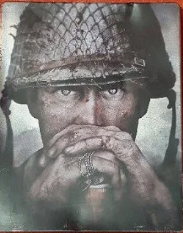 Call Of Duty World War 2 Steel Case Playstation 4 Game – Good Condition No Manual