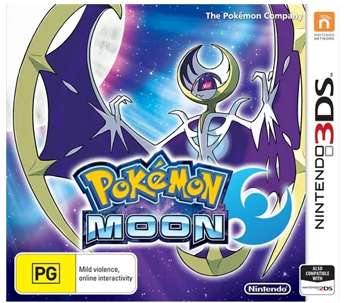 Pokemon Moon Nintendo 3DS Game – Cartridge Only