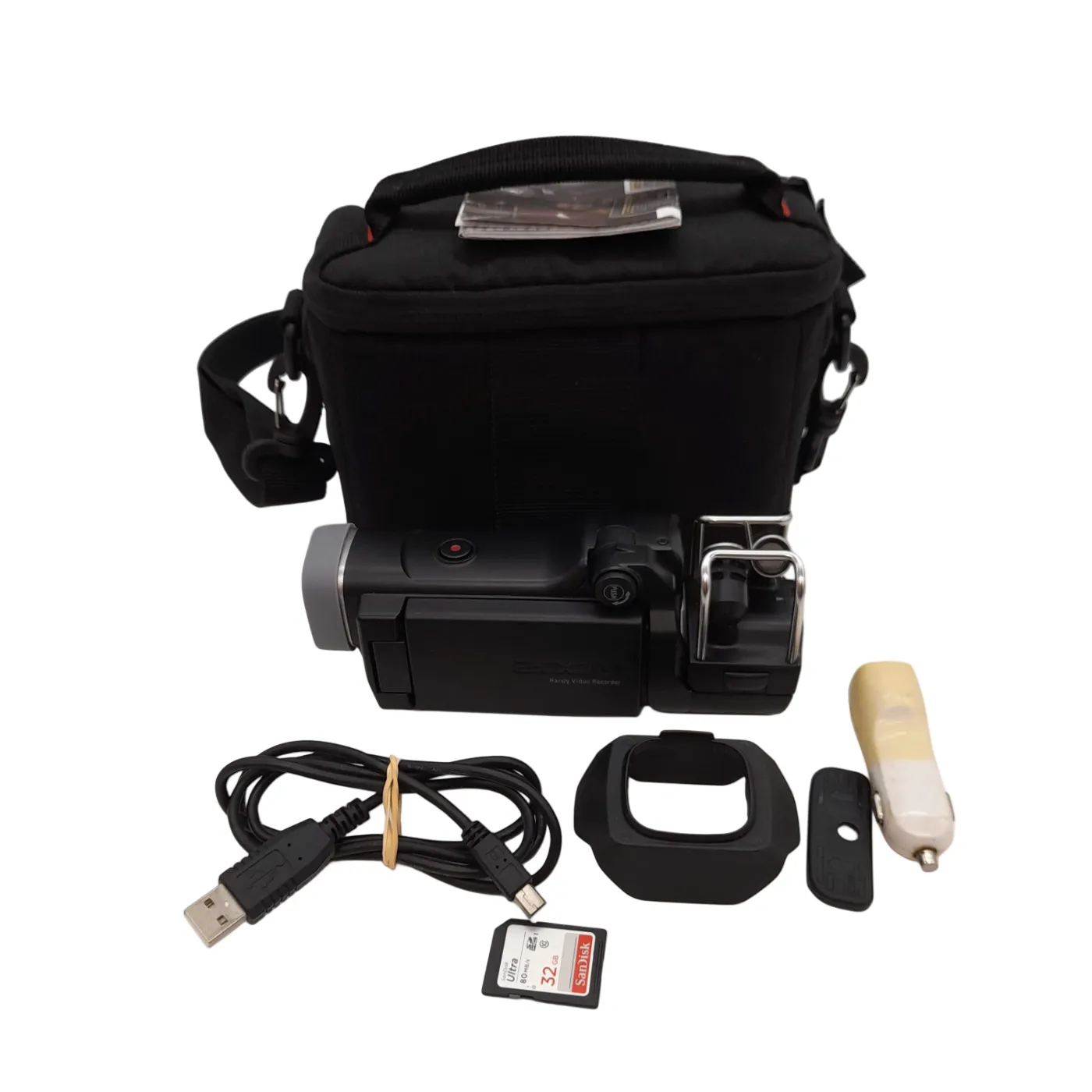 Zoom Q8 Handy Video Recorder With Bag, Charger, Manual & SD Card (WL)