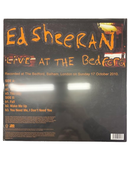 Ed Sheeran Live At The Bedford Vinyl Album (Tested) (NG)