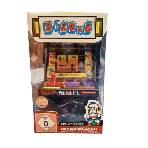 My Arcade Retro Dig Dug Micro Player Full Color 2.75 Screen (LE-1352011)