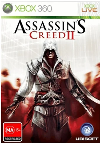 Assassin’s Creed 2 Xbox 360 Game – Very Good Condition With Manual