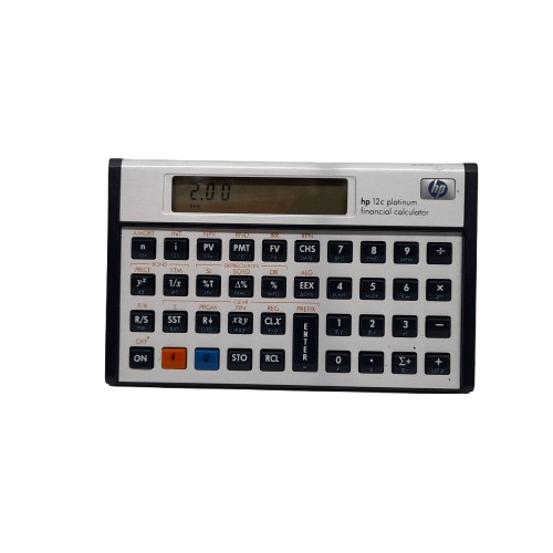 HP Platinum Financial Calculator 12c