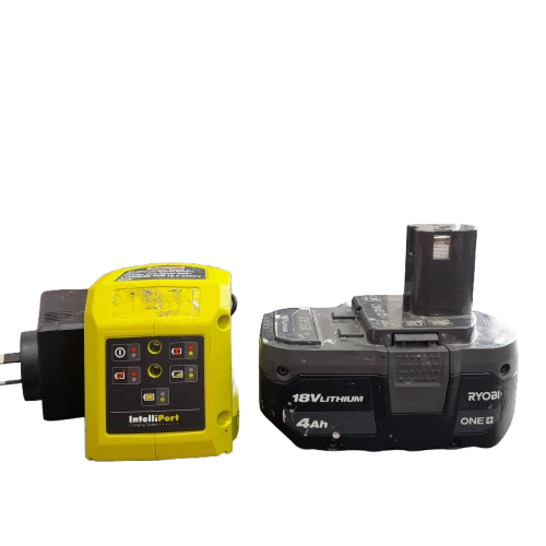 Ryobi ONE+ RC18115 18v Li-ion Battery Charger With 4AH Ryobi Battery (MR)