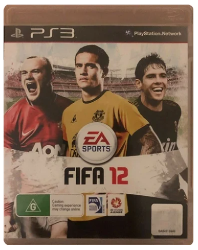 Fifa 12 Playstation 3 Good Condition No Manual