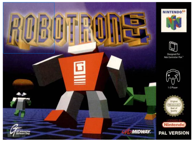 Nintendo 64 Robotron 64 Good Condition * Cartridge Only *