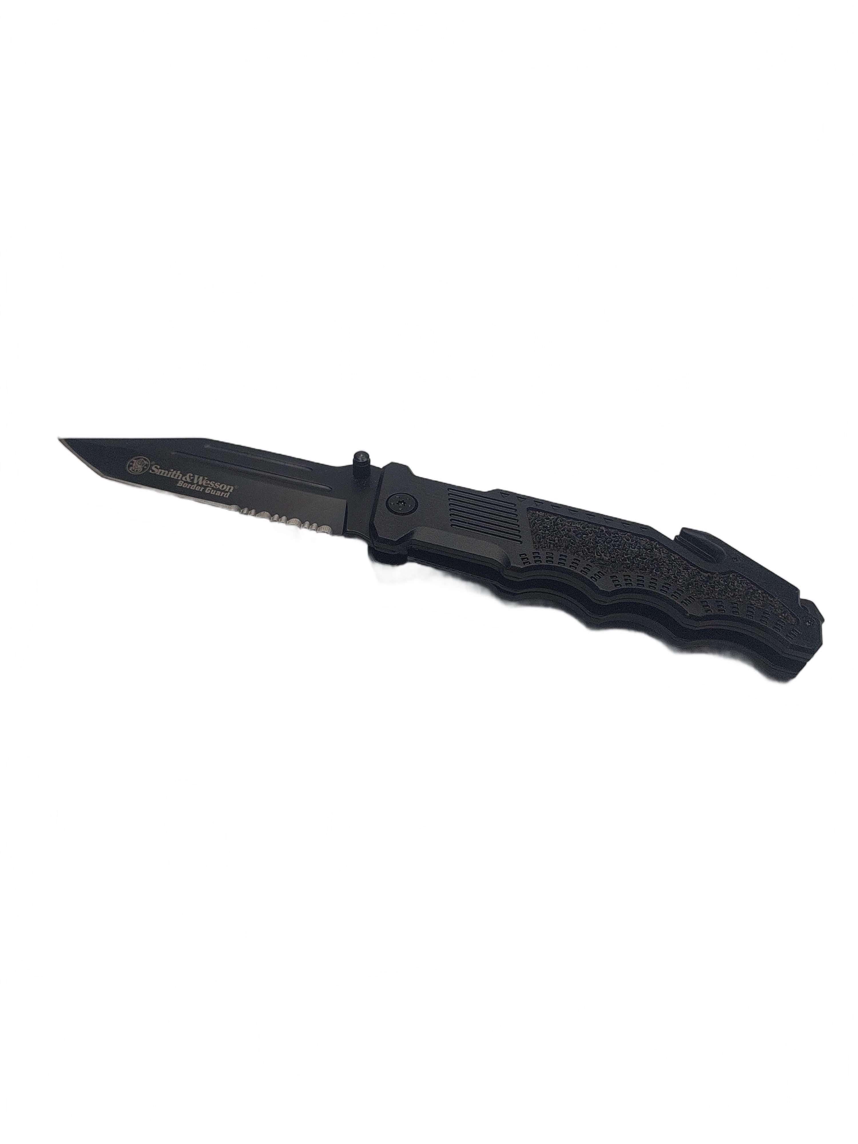 Smith & Wesson Border Guard Flip Knife Black (GB1432647)