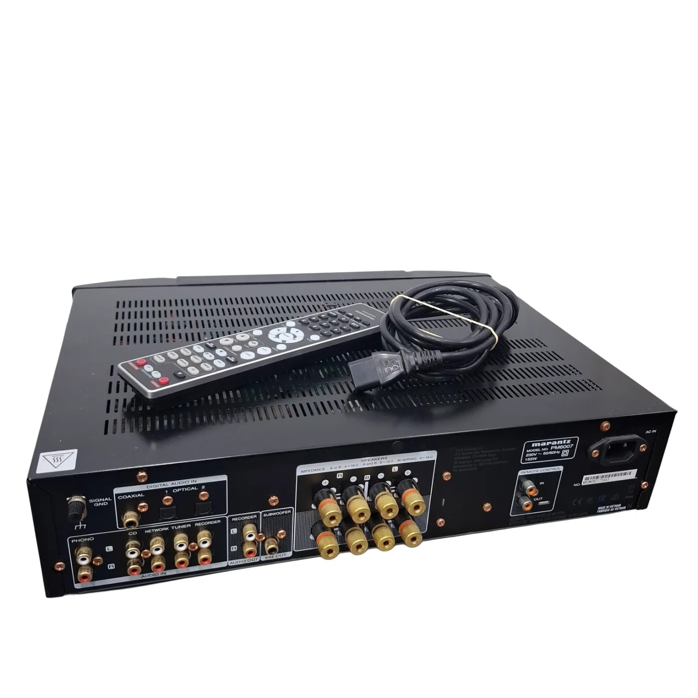 Martinez Integrated Amplifier PM6007 + Remote + Power (WR)