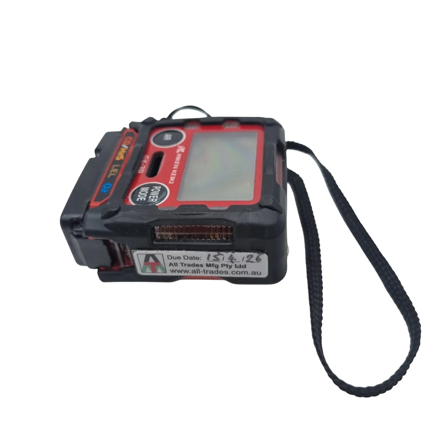 RIKEN GX-3R Portable 4-Gas Monitor + Case + Power + Attachments (WR 1377684)