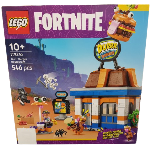 LEGO Fortnite #77076 Durrr Burger Restaurant, FACTORY SEALED SECOND-HAND (MR 1372163)