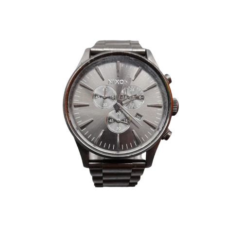 Nixon Sentry Chrono Anolog Watch Stainless Steel No Box (MR 1344927)