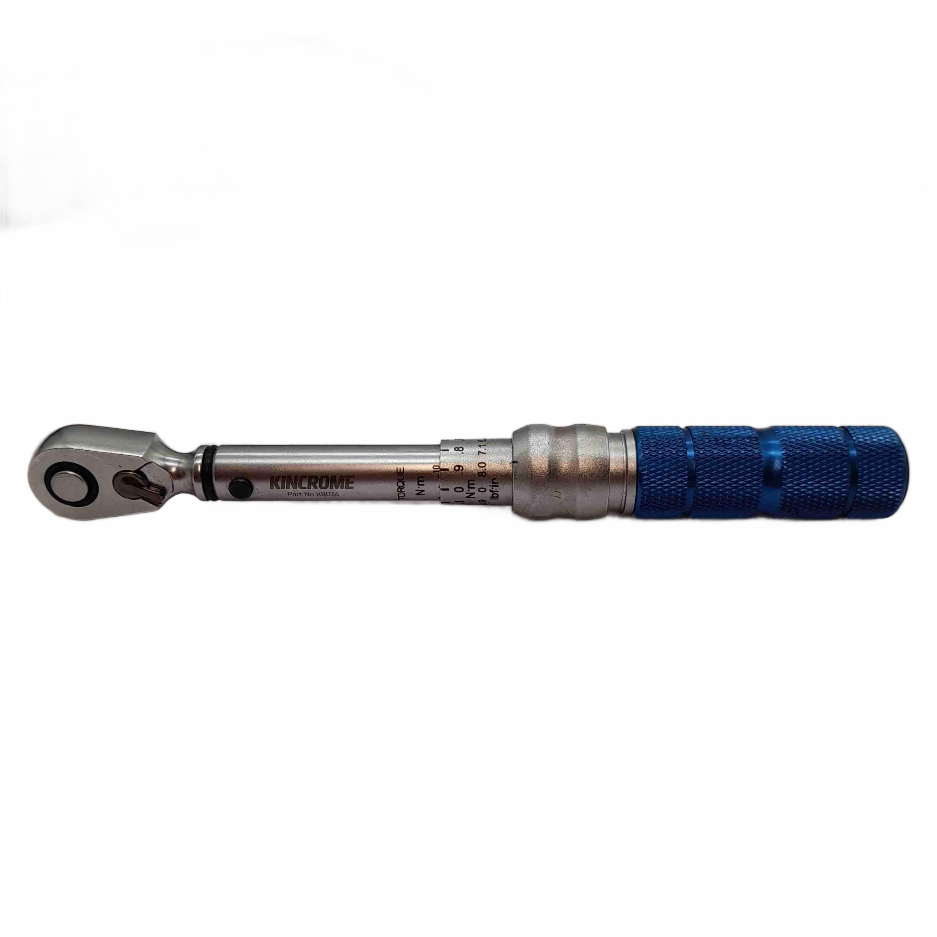 Kincrome K8036 1/4 Inch Micrometer Torque Wrench 2-10 Nm (WR 1436540)