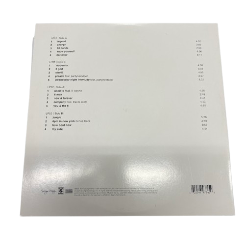 Drake If You’re Reading This It’s Too Late Vinyl Record (NG)