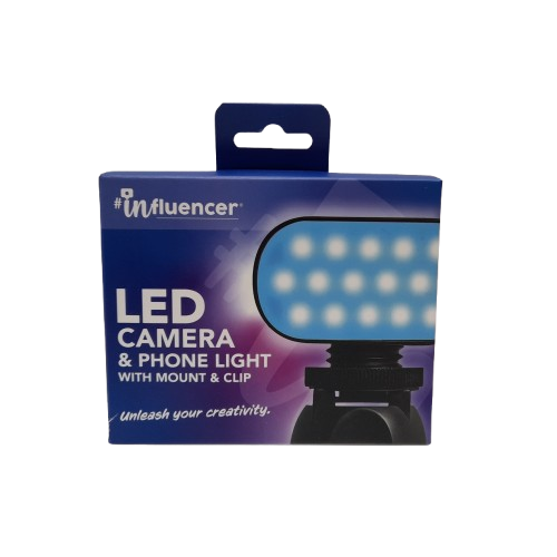 Influencer Camera And Phone Light VLM3000 Black (In The box) (MR)