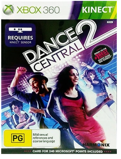 Dance Central Xbox 360 Kinect Good Conditin No Manual