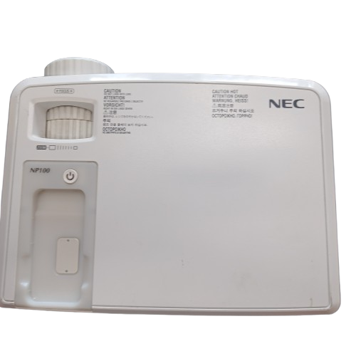 NEC NP100G Projector, White, SVGA, Good Condition With VGA & Power Cable, NO REMOTE