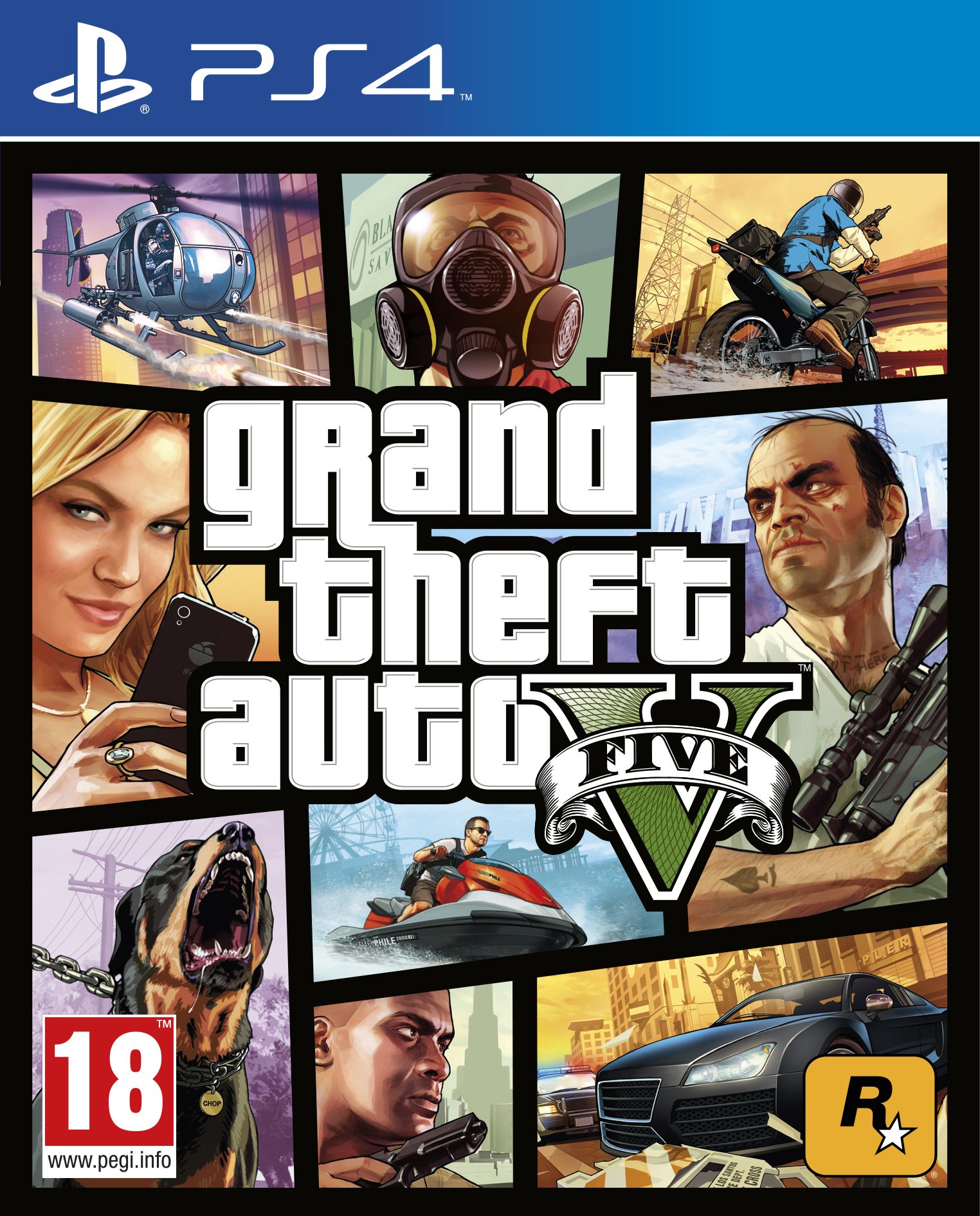 Grand Theft Auto V PS4 (WL 1428925)