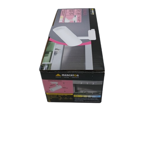 Mercator Track Light NYKA MTK200WH, White, UNUSED, With Box + Instructions (WR 1375888)