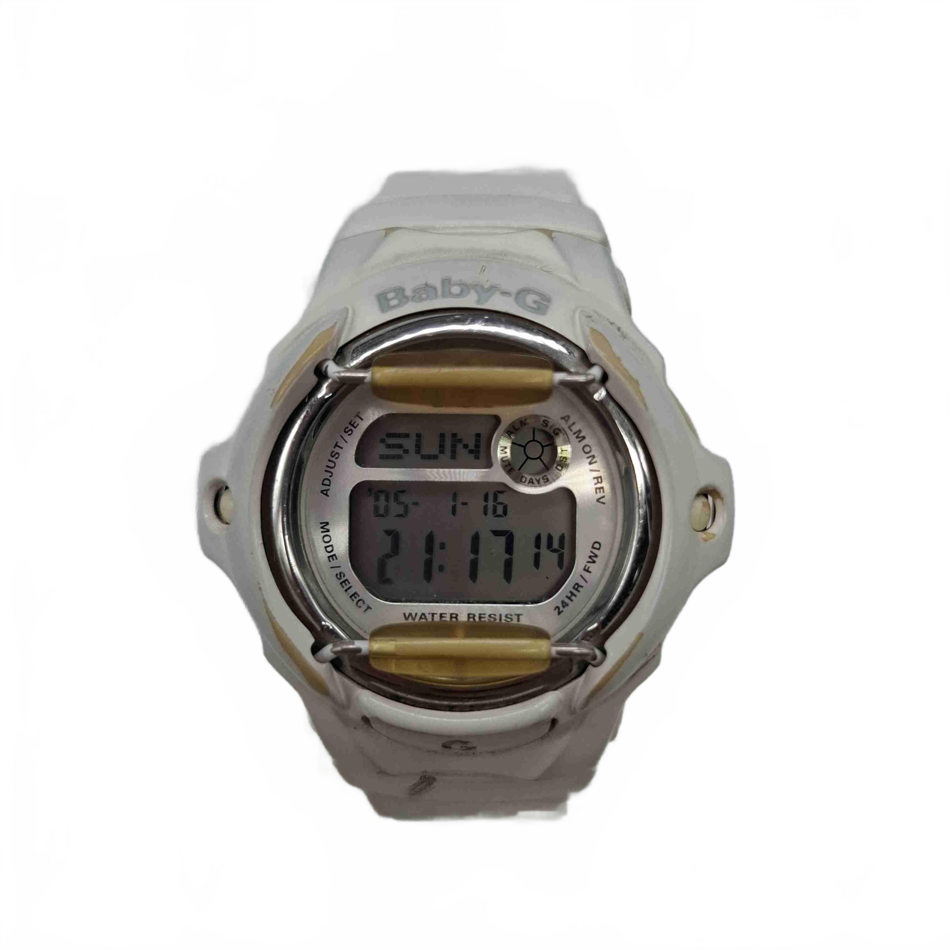 Casio Baby-G BG-169R White Digital Watch *Discoloured Band* (1433853)