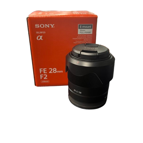 Sony FE 28mm f/2 Lens SEL28F20 Black (MK)