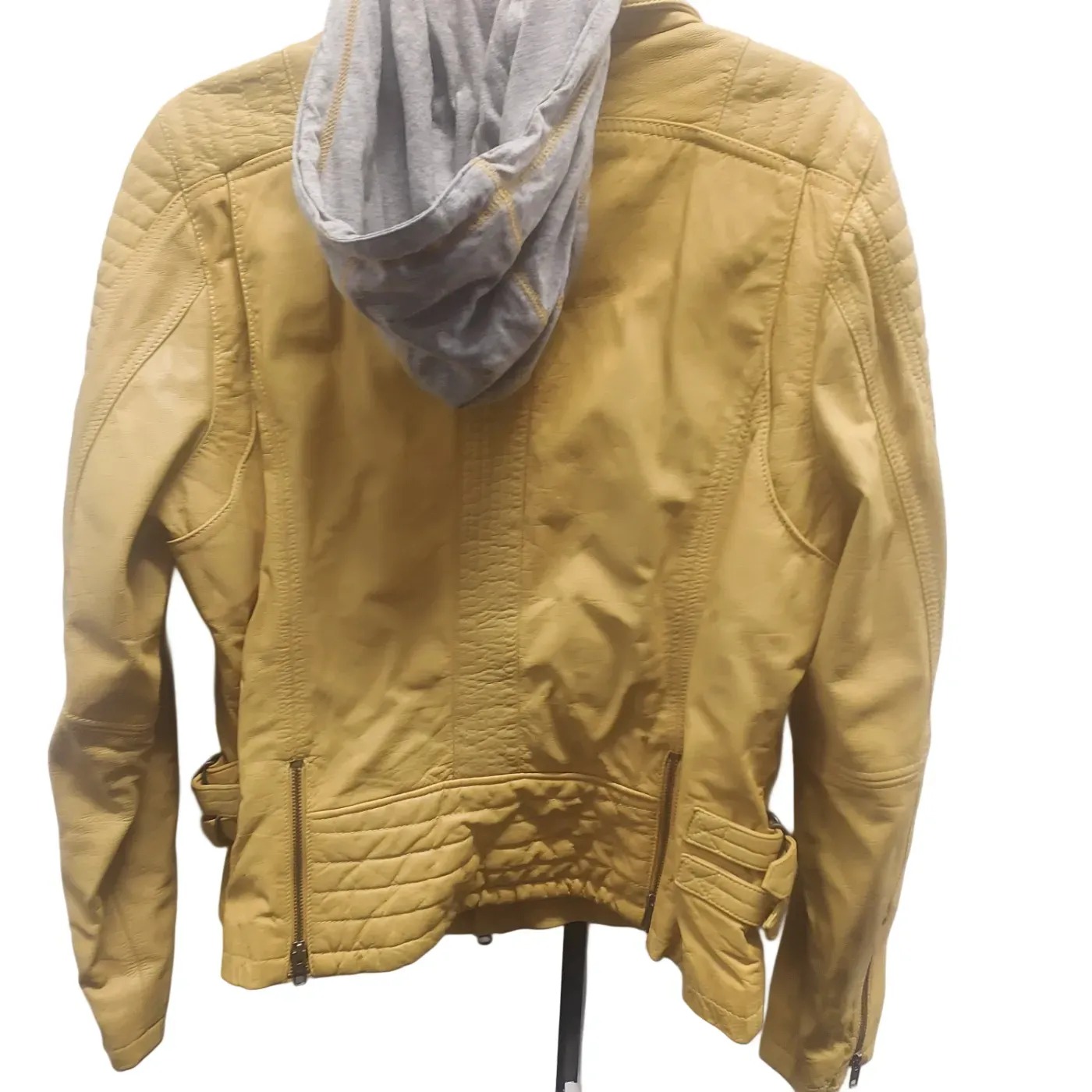 Harley Davidson Leather Jacket 2 In 1 Yellow Ladies (1419207) (GB)
