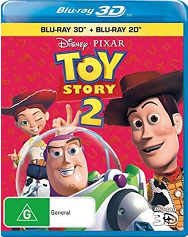 Toy Story 2 3D+2D Blu-Ray Like New Sealed (LN)