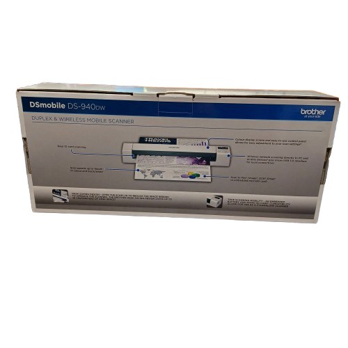 Brother DS-940DW Duplex and Wireless Compact Mobile Document Scanner (LE)