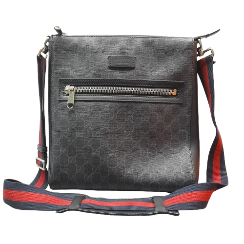 Gucci GG Black Small Messenger Bag- With Certificate or Authentification (LN)  1342747