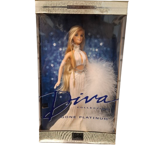 Mattel Barbie Diva Collection “Gone Platinum” – Boxed Collector Doll (JN)