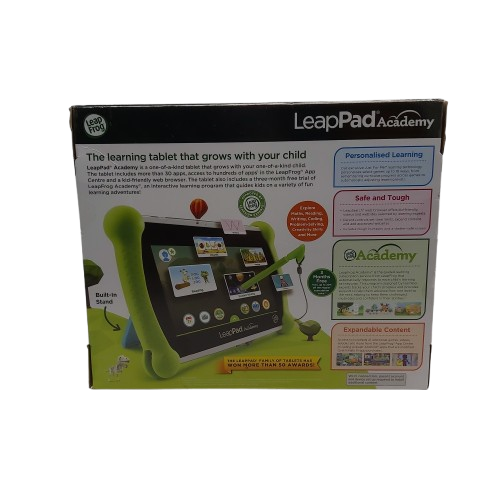 LeapPad Academy Tablet 7″ Shatter-Safe Screen – Like New In Box (CP-1343273)