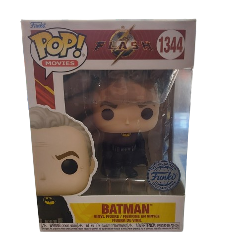 Funko POP! Vinyl #1344 Batman Special Edition, Flash Series, Very Good Condition With Box