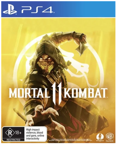 Mortal Kombat 2 Playstation 4 Game – Good No Manual