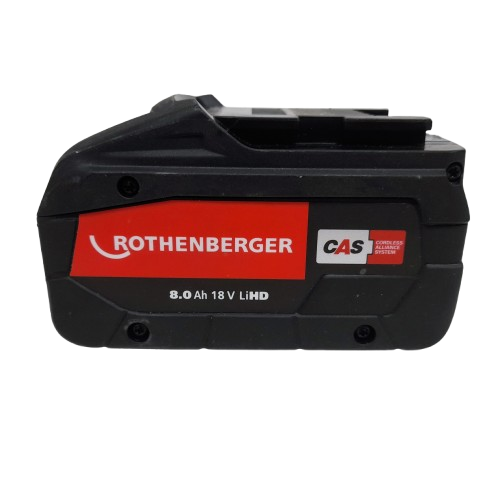 Rothenberger RO BO18/8 Li-HD 18V 8.0Ah Battery (LN)
