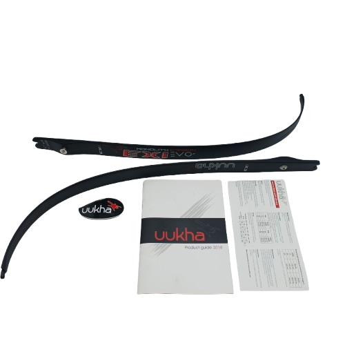 UUKHA Archery Equipment – EX1 EVO2 Carbon Glass Limbs – Second Hand Item Fantastic Condition (WR)
