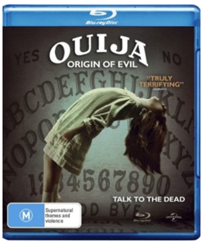Ouija Origin Of Evil Blu Ray – Good Condition * Case Broken A Little