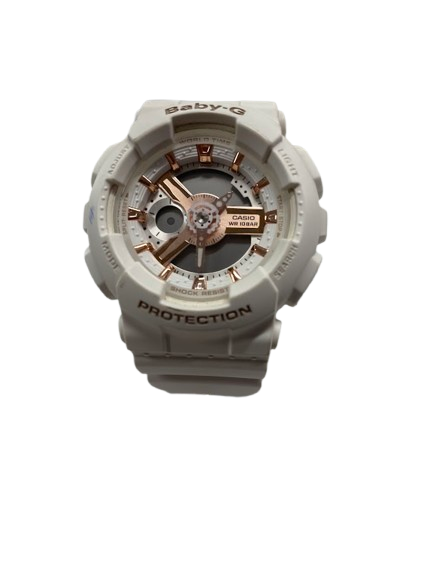 Casio Baby G Watch Model 5338 White Rubber Band (NG)