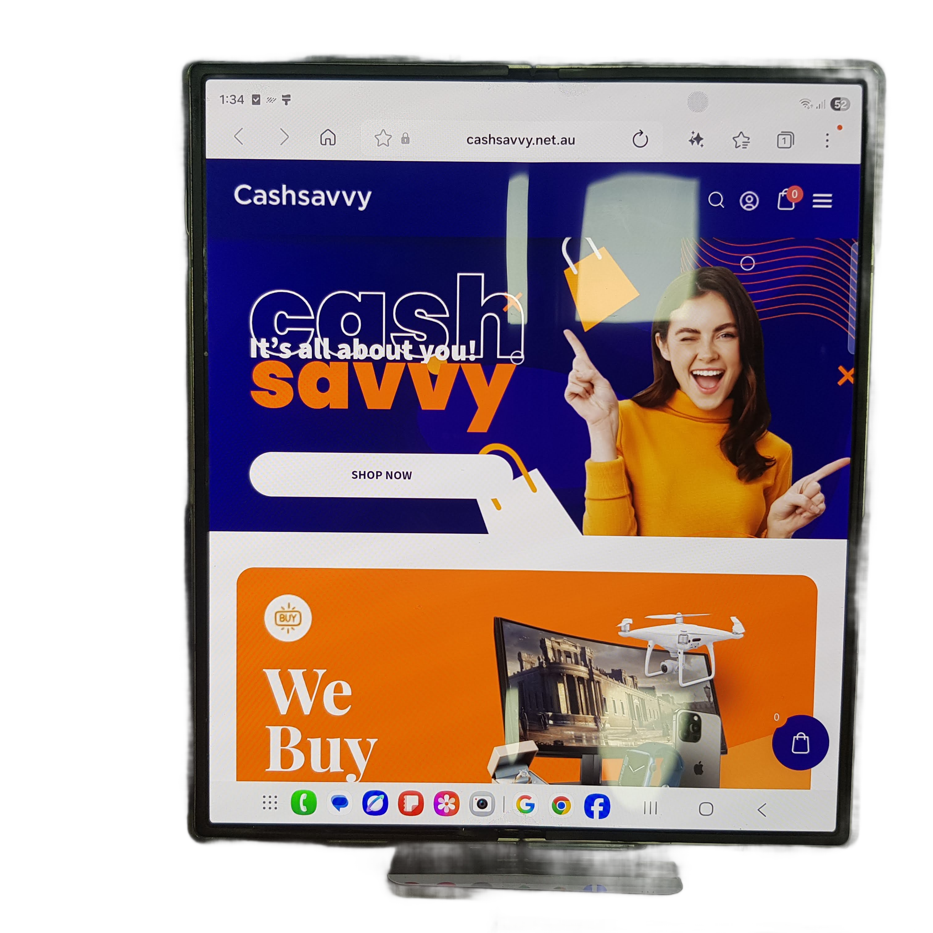 Samsung Galaxy Z Fold6 SM-F956B 1TB Silver **SECOND HAND** (MR1425272)