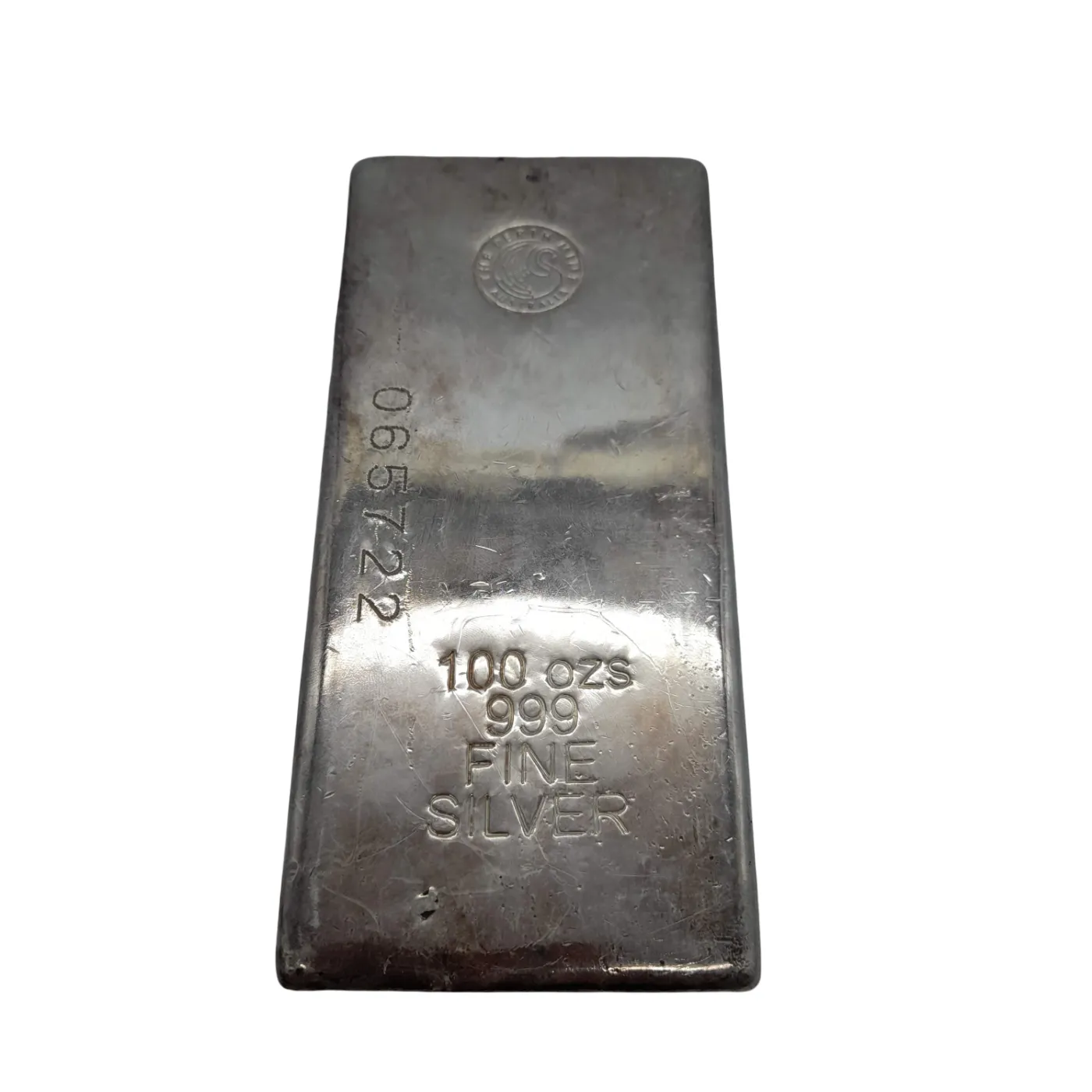 The Perth Mint Bullion Bar 100 oz 999 Fine Silver (WL 1378596)