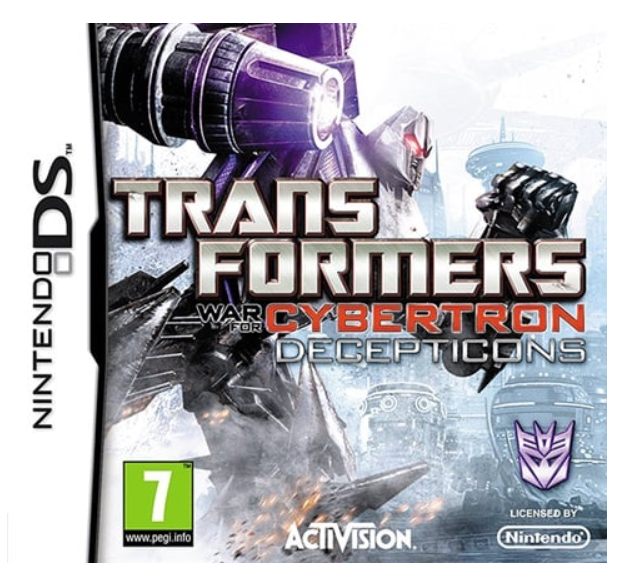 Transformers War For Cybertron Deceptions Nintendo DS Game Cartridge Only Good Condition (CP-1353475)